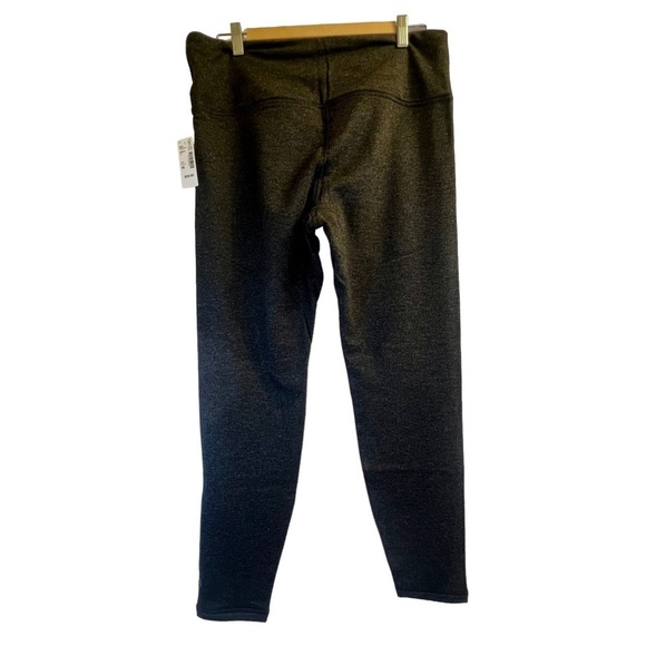 Hyba Women's Leggings XL Charcoal Gray French Terry Legging - Picture 11 of 13